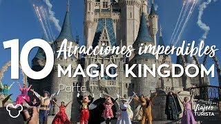 Magic Kingdom mejores juegos  Disney Orlando español [upl. by Emiatej]