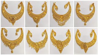 Bridal Necklace Set  Gold Necklace Set With Price 2024 [upl. by Chelsea]