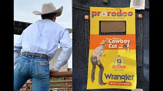 Wrangler 13MWZ Cowboy Cut Jeans REVIEW [upl. by Elspet]