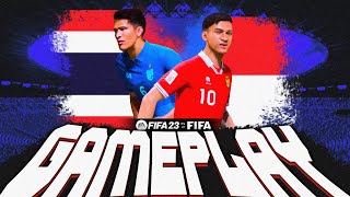 Gameplay FIFA 23  Thailand amp Indonesia [upl. by Nylehtak]