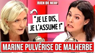 MARINE LE PEN pulvérise APOLLINE DE MALHERBE sur le PÈRE LE PEN [upl. by Juli]