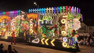 Bridgwater Carnival 2024  Harlequin CC  Pinball [upl. by Davidde]