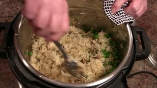 How to Make Basmati Rice Mushroom Pilaf in the Instant Pot [upl. by Elehcin]