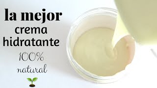 CÓMO HACER CREMA HIDRATANTE NATURAL EN CASA 👶🤰 IDEAL para BEBÉS y EMBARAZADAS LauraViveSimple [upl. by Zeugirdor]