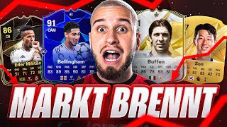 Der MARKT BRENNT 🔥❌ MARKTCRASH  ABER wir VERDOPPELN JETZT COINS in EA FC 25 😱 [upl. by Brandi729]