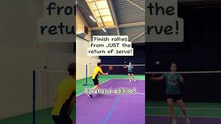 Secret technique of International Badminton players to take point during service [upl. by Bijan]