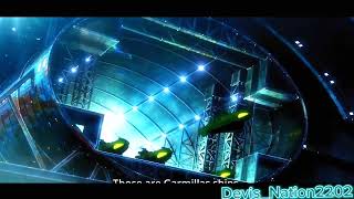 Cosmo Navy Fleet shipyard building factory anime spacebattleshipyamatoanimeamv animeremix [upl. by Apgar]