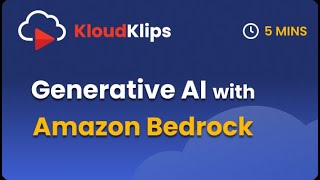 Amazon Bedrock console walkthrough  Generative AI [upl. by Yeliah477]