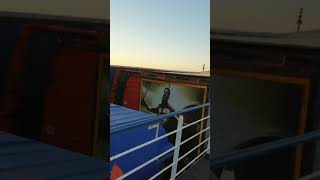 My relaxing day On the ferryboat from Northern Cyprus Girne in Mersin Turkey [upl. by Ahcorb]