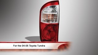 0406 Toyota Tundra Double Cab OEM Style Tail Light [upl. by Esile500]