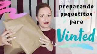 ¡VINTED📦 COMO PREPARAR TUS PAQUETES📦  Asi lo hago yo [upl. by Sybila]