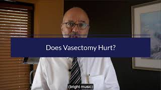 Does vasectomy hurt [upl. by Charita]