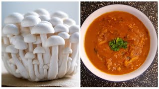 Indian style Shimeji mushroom curry [upl. by Aissila429]