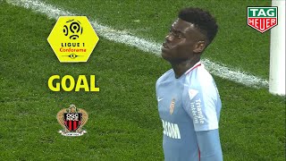 Goal Benoît BADIASHILE 36 csc  OGC Nice  AS Monaco 20 OGCNASM  201819 [upl. by Edia152]