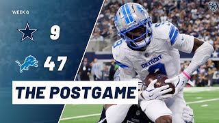 Dallas Cowboys humiliated by Detroit Lions 479  The Postgame  Blogging The Boys [upl. by Klement]