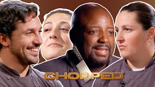 Chopped Octopus Cactus Pear amp Wheat Beer  Full Episode Recap  S8 E4  Food Network [upl. by Kirat515]