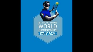 2024 IBTA BLIND TENNIS WORLD CHAMPIONSHIPS  Day 3  27 Sep [upl. by Oivaf]