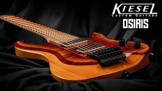 Kiesel Guitars  Osiris Headless BoltOn Guitar [upl. by Aspasia]