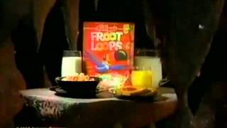 Fruit Loops 90s Cereal Commercial [upl. by Aldarcie]