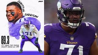 Christian Darrisaw is the BEST Left Tackle in the NFL [upl. by Jobyna]