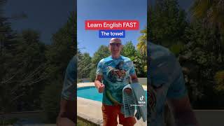 Learn English Pronunciation  TOWEL in British English Language  shorts  English Lessons [upl. by Dinerman]