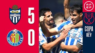 RESUMEN  CD Atlético Baleares 50 Getafe CF  Copa del Rey  Segunda Eliminatoria [upl. by Minni]