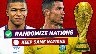 Randomizing ALL Nationalities In FIFA 21 Career Mode MBAPPE TO ENGLAND [upl. by Sualkcin]