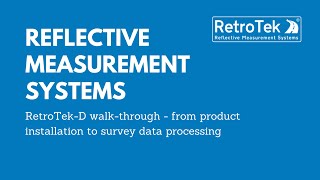 RetroTek Retroreflectometer Walkthrough from installation to survey amp outputs [upl. by Sosthena382]