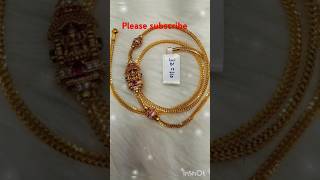 Amazing gold mangalya chain design 20 grams  gold jewellery 👌👌 [upl. by Veal5]