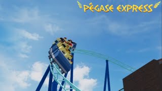 Pègase Express In Theme Park Tycoon 2 [upl. by Tung]