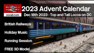 Model Railway Advent Calendar  December 18th 2023  oorailcom [upl. by Atnovart]