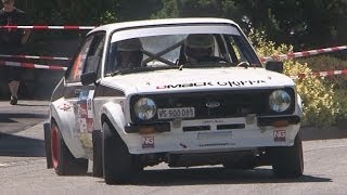 INSANE Ford Escort MK2 ExJuha Kankkunen  Nicky Grist at Rallye du Chablais 2014 [upl. by Martinsen]