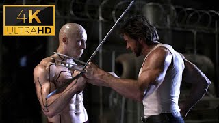 Wolverine vs Deadpool  Fight Scene  XMen Origins Wolverine 2009  4K ULTRA HD [upl. by Ococ350]