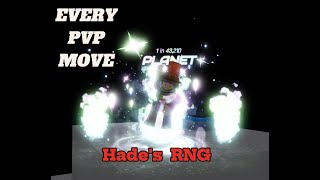 Every PVP single move in Hades RNG [upl. by Arbuckle]