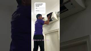 AC foam service urbancompany acservice shorts shortvideo acrepair acrepairservice rajasthan [upl. by Jermyn]