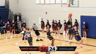 Nov 21 2022 South Valley Junior High 7th Boys Basketball at Highland Junior High  Full Game 4K [upl. by Marline]