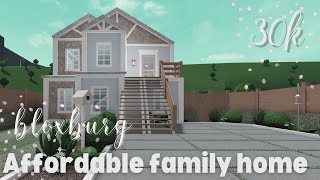 30k Bloxburg House 2 Story Exterior [upl. by Hobard867]