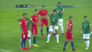 Chile 0 vs Bolivia 0 Eliminatorias Rusia 2018 Partido Completo [upl. by Eatnuahs]