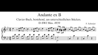 F Schreÿer – Andante ex B [upl. by Norrabal672]