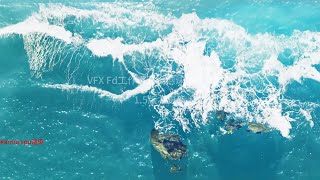 Houdini beautiful ocean wave foam solution rendering project karma xpu hip nuke [upl. by Tiphane202]