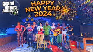 ASHRAF BHAIS NEW YEAR 2024 CELEBRATION  GTA 5 GAMEPLAY [upl. by Kaliski]