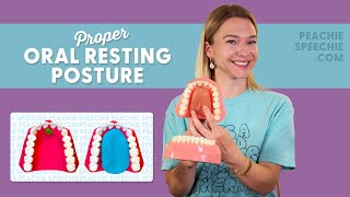 Proper Oral Resting Posture with Instructions amp Visuals [upl. by Kissner]