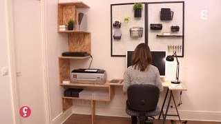 DÉCO Un bureau sur mesure  CCVB [upl. by Nnylav]