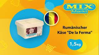 Rumänischer Käse quotDe la Fermaquot bei Mix Markt [upl. by Zaria]