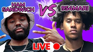 Ham Sandwich vs 954mari  Lyrical Miracle LIVE [upl. by Dodwell]