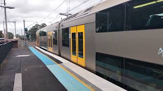 Waratah A61 Departing At Hurlstone Park For A Lidcombe Service [upl. by Jacobine]