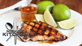 GRILLED PINEAPPLE CHICKEN  VIDEO RECIPE [upl. by Anekahs]