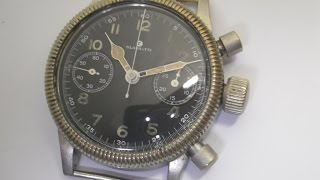 ★分解画像 TUTIMA Glashütte Chronograph Vintage チュチマ グラスヒュッテ ヴィンテージ [upl. by Dnalyk]