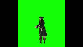 Jack Sparrow saying quotShooquot meme  Pirates of the Caribbean At Worlds End Green Screen memes [upl. by Aihsotal565]