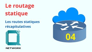 04  Routage statique  Routes récapitulatives [upl. by Anama]